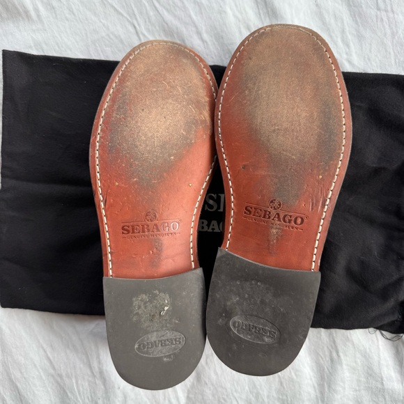 Sebago Brown Classic Dan Loafers 36/6 - Picture 5 of 8